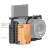 Picture of NICRYRIG Cage Kit for A6400 A6500 Sony Mirrorless Camera, with Wooden Handle Grip M2.5 Screw - 110