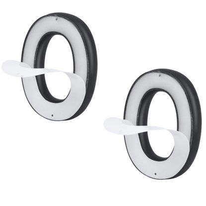 Picture of Gel Ear Pads Foam Cushions Replacment for 3M Tac 100 300 500 Worktunes X1 X1A Hearing Protectors Over The Ear Earmuffs Headphones(2Pack)
