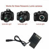 Picture of Tengdaxing DMW-AC10 DMW-AC8 DMW-DCC12 Wired Dummy Battery Power Adapter Kit BLF-19 Battery for Panasonic Lumix DMC-GH3 GH3K GH3H GH3A GH4 GH4K GH4H DC-GH5 GH5S GH5M G9 G9L G9K Cameras