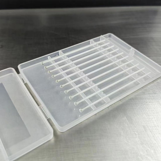 Picture of ESD Plastic Rod Lens Cleaning Swab (Safe-0.06/0.1inch), Sticky Gel Swab for Cleaning sensors, PCBs, SMTs, Cameras, Optical Lenses, semiconductors and Electronics. (Electrostatic adsorption, 2.5mm)
