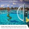 Picture of GEPULY 6''Dome Port for DJI OSMO Action 3 4 Action Camera, Built-in Waterproof Housing Case and Floating Hand Grip, Extension Arm for Selfie 147FT(45M) for Diving Swimming Underwater Photography