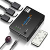 Picture of avedio Links HDMI Switch 4K@120Hz, HDMI2.1 Switch 3 in 1 Out with Remote, 8K@60Hz HDMI Switch Selector Box, Support 48Gbps, HDCP 2.3, HDR 10+, 1080P@240Hz for Xbox PS5 Roku