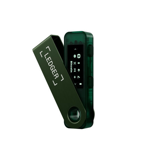 Picture of Ledger Nano S Plus (Emerald Green) : The Perfect Entry-Level Hardware Wallet to securely Manage All Your Crypto and NFTs.