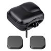 Picture of ULBTER Mini Storage Bag Case for GoPro Hero 13 12 11 10 9 8 Black + Hero13 Hero12 Hero11 Hero10 Hero9 Hero8 Rubber Lens Cap Cover, Carrying Boxes Accessory for Go pro [2+1 Pack]