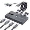 Picture of 10Gbps USB C Hub, 6 Ports USB C Splitter, Type-C and USB 3.2 to USB C Hub for PC, Laptop, MacBook Pro/Air, iMac, Surface Pro, Chromebook, Etc(HUB ONLY, Not Support Charging/Monitor)