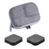 Picture of ULBTER Mini Storage Bag Case for GoPro Hero13 Hero12 Hero11 Hero10 Hero9 Hero8 Black + GoPro Hero 12 11 10 9 8 Rubber Lens Cap Cover Carrying Grey Box Accessory for Go pro [2+1 Pack]