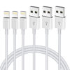 Picture of 3 Pack iPhone Charger 6ft, [Apple MFi Certified] Lightning Cable 6 Foot Fast Charging Cords Apple Charger Compatible with iPhone 13 12 11 XS XR X Pro Max Mini 8 7 6S 6 Plus 5S SE 5S