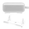 Picture of TXEsign Desktop Holder for Bose New SoundLink Flex 2nd Gen/Bose SoundLink Flex Speaker, Table Base Stand Display Stand Acrylic Speaker Stand Mount with Cable Management Groove (Transparente)