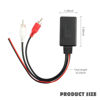 Picture of Wireless Bluetooth Receiver for Car with RCA Audio Cable,AUX Bluetooth Car Adapter Keeps Audio Playback Stable,Reliable Bluetooth Transmitter for Car & Most Electronic Devices