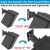 Picture of notiela Speaker Wall Mount for Sonos Five & Play 5 Gen 2 Speaker Mount, Tilt & Swivel Adjustable Bracket for Sonos Play:5 and Sonos Five Wall Mount, Black