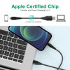 Picture of iPhone Charger Cord 20FT/6M [Apple MFi Certified] Lightning Cable Extra Long iPhone Charging Cord Nylon Braided Fast Apple Charger Cable 2.4A for iPhone 12 11 Pro X XS Max XR/8 Plus/7 Plus/6/6s Plus