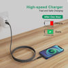 Picture of iPhone Charger Cord 20FT/6M [Apple MFi Certified] Lightning Cable Extra Long iPhone Charging Cord Nylon Braided Fast Apple Charger Cable 2.4A for iPhone 12 11 Pro X XS Max XR/8 Plus/7 Plus/6/6s Plus