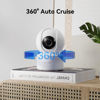 Picture of IMILAB C22 3K Security Indoor Camera - 360° View Home Camera with Color Night Vision for Baby/Pet Monitor, Plug-in 2.4Ghz WiFi 6 Inside Camera, 2-Way Audio, AI Detection, Local/Cloud Storage(White)