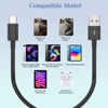 Picture of Car CarPlay Cable for iPhone 16/15,iPhone 16/15Pro,16/15 Pro Max,16/15 Plus, USB A to USB C Cable for Apple Carplay, iPad USB C Cable for iPad Pro 13'/12.9'/11'/Mini 6/Air 5 Car Charger Cord 3FT-Black