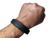 Picture of 5 - 26 Bit H10301 125 KHz Proximity Wristbands Black Straight AuthorizID Wiegand Waterproof Compatible w/ 1386 1326 7610 1586 1391 1346. Works with nearly all access control systems. Free tech support