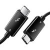 Picture of Thuntex Thunderbolt 4 Cable 40Gbps/100W/5A, Compatible with 8K Display/40Gbps with New MacBook Pro, ThinkPad Yoga, Alienware 17 and More(Certified)(3.3FT /1M)