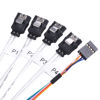 Picture of SilverStone Technology CPS05 SFF-8643 to SATA7-Pin with Sideband Mini SAS HD Cable, SST-CPS05