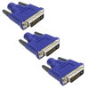 Picture of dvi Dummy Plug - Display to hdmi Adapter, Luna Display Virtual Window for Home-edid Emulator-Dummy, displayport Headless dummie dongle (DVI-3P)