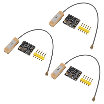 Picture of XIITIA 3pcs GPS+BDS Dual-Mode Module Flight Control Satellite Positioning Navigator, ATGM336H Replacement NEO-M8N NEO-6M for Arduino
