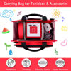 Picture of Carrying Bag for Toniebox Starter Set, Travel Storage Case for Tonie Characters, Charging Station & Headphone, Box Only (Red)