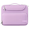 Picture of MoKo 9-11 Inch Tablet Sleeve Bag, Fits iPad Air 5/4th 10.9, iPad Pro 11 Inch, iPad 9/8th 10.2, iPad 10th 10.9, Tab S8/S9 11",Waterproof Polyester Bag with Double Pockets,Retractable Handle, Purple