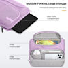 Picture of MoKo 9-11 Inch Tablet Sleeve Bag, Fits iPad Air 5/4th 10.9, iPad Pro 11 Inch, iPad 9/8th 10.2, iPad 10th 10.9, Tab S8/S9 11",Waterproof Polyester Bag with Double Pockets,Retractable Handle, Purple