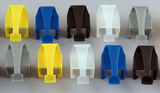 Picture of RJCLIP - Broken RJ45 Connector Solution (10 pcs: Assorted Colours of Black/Silver/Blue/Yellow/Clear)