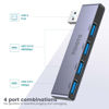 Picture of USB Hub, Fidioto 4-Port USB Hub(1 * 3.0 Hub, 3 * 2.0 Hub) USB Splitter for Laptop,Windows PC,Mac,Printer,Flash Drive,Mobile HDD, Notebook PC