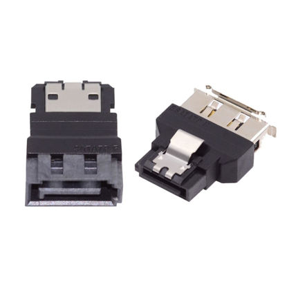 Picture of chenyang SATA to eSATA & eSATA to SATA Converter Extender Adapter for SSD Disk 2Pcs/Set
