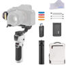 Picture of Zhi yun Crane M3 Combo Handheld 3-Axis Stabilizer with Backpack, VCUTECH Cleaning Cloth, SD Card Reader, Lightweight Gimbal Compatible w/Mirrorless Camera Smartphone Action Cams,Tripod