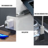 Picture of 𝟒𝐏𝐚𝐜𝐤 𝐔𝐩𝐠𝐫𝐚𝐝𝐞𝐝 USB to USBC Adapter,Upgraded USB 3.2 Adapt,USB Male to USB C Female Adapter for iPhone 15 Charger,iPhone 15 14 13 12 Pro Max Plus,iPad 9 10 Air 5 Mini 6,Car,Samsung