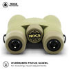 Picture of Nocs Provisions Field Issue 10x32 Waterproof Binoculars, 10X Magnification, Bak4 Prism, Wide View Multi-Coated Lenses for Bird Watching, Hunting & Wildlife Viewing - Ponderosa Green