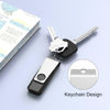 Picture of TOPESEL 128GB USB 2.0 Flash Drive Memory Stick Thumb Drive Swivel USB Jump Drive with LED Indicator (Black)
