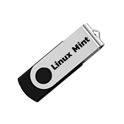 Picture of Beamo Linux Mint Cinnamon 22 (Most Recent Version) 64-bit Bootable USB Flash Drive, Live USB for Installing and Repairing Linux Mint