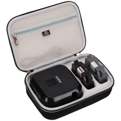 Picture of FBLFOBELI Hard Storage Case Compatible with Brother P-Touch Cube Plus PT-P710BT Versatile Wireless Label Maker Travel Case (Case Only)