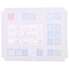 Picture of WQSING Keypad Keysheet A98L-0001-0518#T for 32 Key Membrane Switch 0T 0TA 0-TB 0-TC 0-TD MDI Manual Data Input keypad