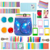 Picture of ZWOOS 10 in 1 Accessories Kit Compatible with Instax Mini 11/9/8 Camera, Including Camera Case, Album and Other Items for Collecting and Displaying Photos (Galaxy)