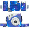 Picture of ZWOOS 10 in 1 Accessories Kit Compatible with Instax Mini 11/9/8 Camera, Including Camera Case, Album and Other Items for Collecting and Displaying Photos (Galaxy)