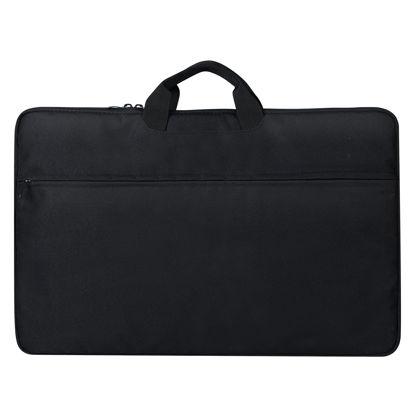 Picture of UPERFECT Laptop Sleeve 24-inch for Laptop/Portable Monitor/Notebook/Tablet with Large Capacity Side Pockets & Durable Handle-Waterproof/Shockproof-Padded Compartments-Zippered Accessory Storage