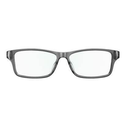 Picture of Amazon Echo Frames (3rd Gen) | Smart glasses with Alexa | Modern Rectangle frames in Charcoal Gray with blue light filtering lenses