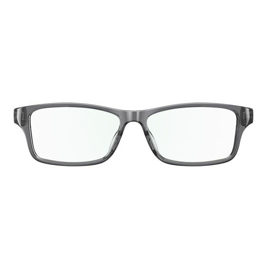 Picture of Amazon Echo Frames (3rd Gen) | Smart glasses with Alexa | Modern Rectangle frames in Charcoal Gray with blue light filtering lenses