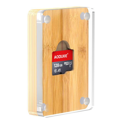 Picture of AODUKE Magnetic Closure TF Card Holder Micro SD Card Case for TF Card Memory Card Storage Box Holder Storage Rack,Storage Box manager-01TF-Z