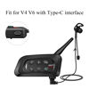 Picture of MIMIRACLE Referee Headset, Type-C in-Ear Earpiece Fit for V4 V6 Referee Intercom Earphone for Football Soccer Handball Volleyball Official -Left Ear