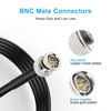 Picture of XRDS -RF SDI Cable 200FT, HD-SDI Cable 75 Ohm BNC Male to BNC Male Video Coaxial Cable for Video Surveillance Camera CCTV System