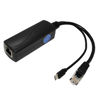 Picture of REVODATA Micro USB Port PoE Splitter Gigabit 5V/3A, PoE to Micro USB 5V/3A Output, 1000Mbps Gigabit Ethernet Comply IEEE802.3af/at, Plug and Play