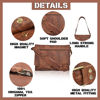Picture of VALENCHI Leather Messenger Bag For Men - Laptop Messenger Briefcase & Shoulder Bag-Office, Work, Travel