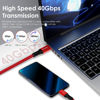 Picture of Dbilida 240W for Thunderbolt 3 Cable 40Gbps 6.6 ft, USB C Cable with PD 3.1, Single 8K/5K@60Hz, 4K 144Hz Dual 4K for iPhone 15/Plus/Pro/Pro Max, eGpu,MacBook Pro, Docking, Hub, SSD