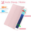 Picture of ProtUTab Case Compatible with iPad 9th Generation, Auto Wake&Sleep Slim Trifold Stand Case Compatible with iPad 9th Generation & iPad 8th Generation (2020) & 7th Generation (2019), Lightweight, Pink