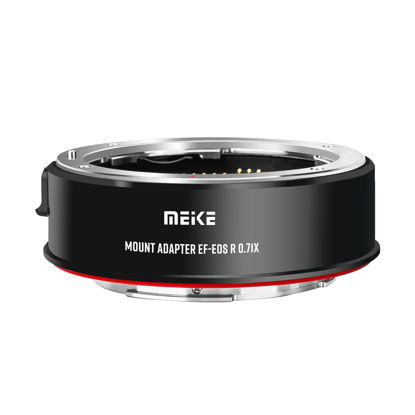 Picture of Meike MK-EFTR-071X Auto Focus 0.71X Speed Booster Lens Mount Adapter for Canon EF Mount Lens to Canon RF Mount Cameras EOS R7 R10 C70 R50