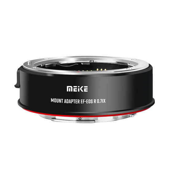 Picture of Meike MK-EFTR-071X Auto Focus 0.71X Speed Booster Lens Mount Adapter for Canon EF Mount Lens to Canon RF Mount Cameras EOS R7 R10 C70 R50
